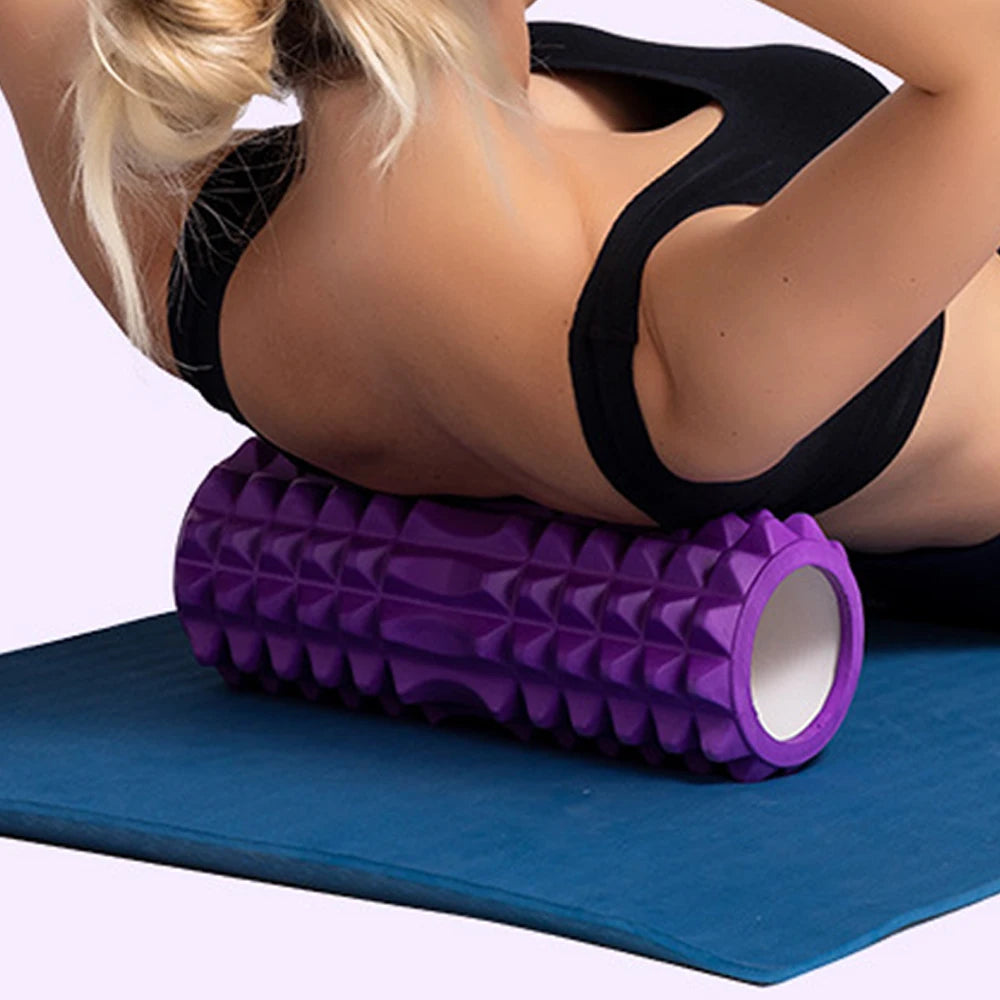 1Pc Foam Massage Roller, Hollow Yoga Column